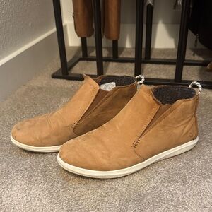 Olukai Women’s Waterproof Leather Slip Ons